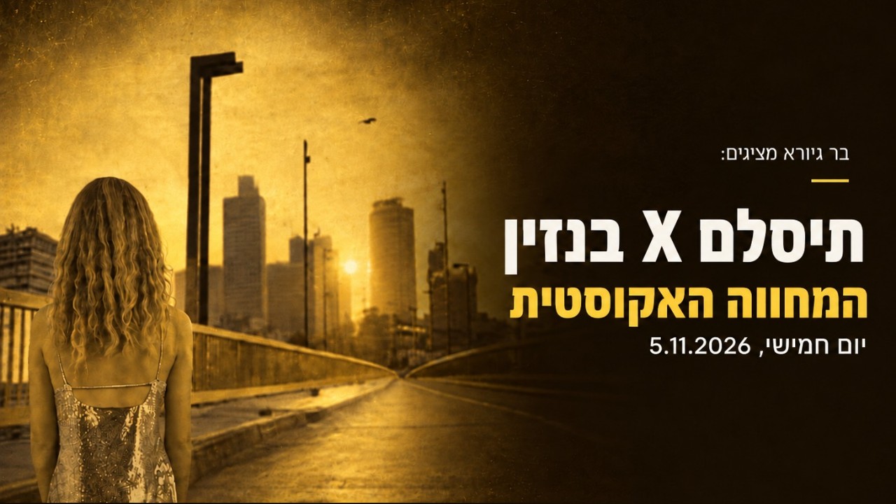 תיסלם X בנזין — המחווה האקוסטית