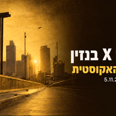 תיסלם X בנזין — המחווה האקוסטית
