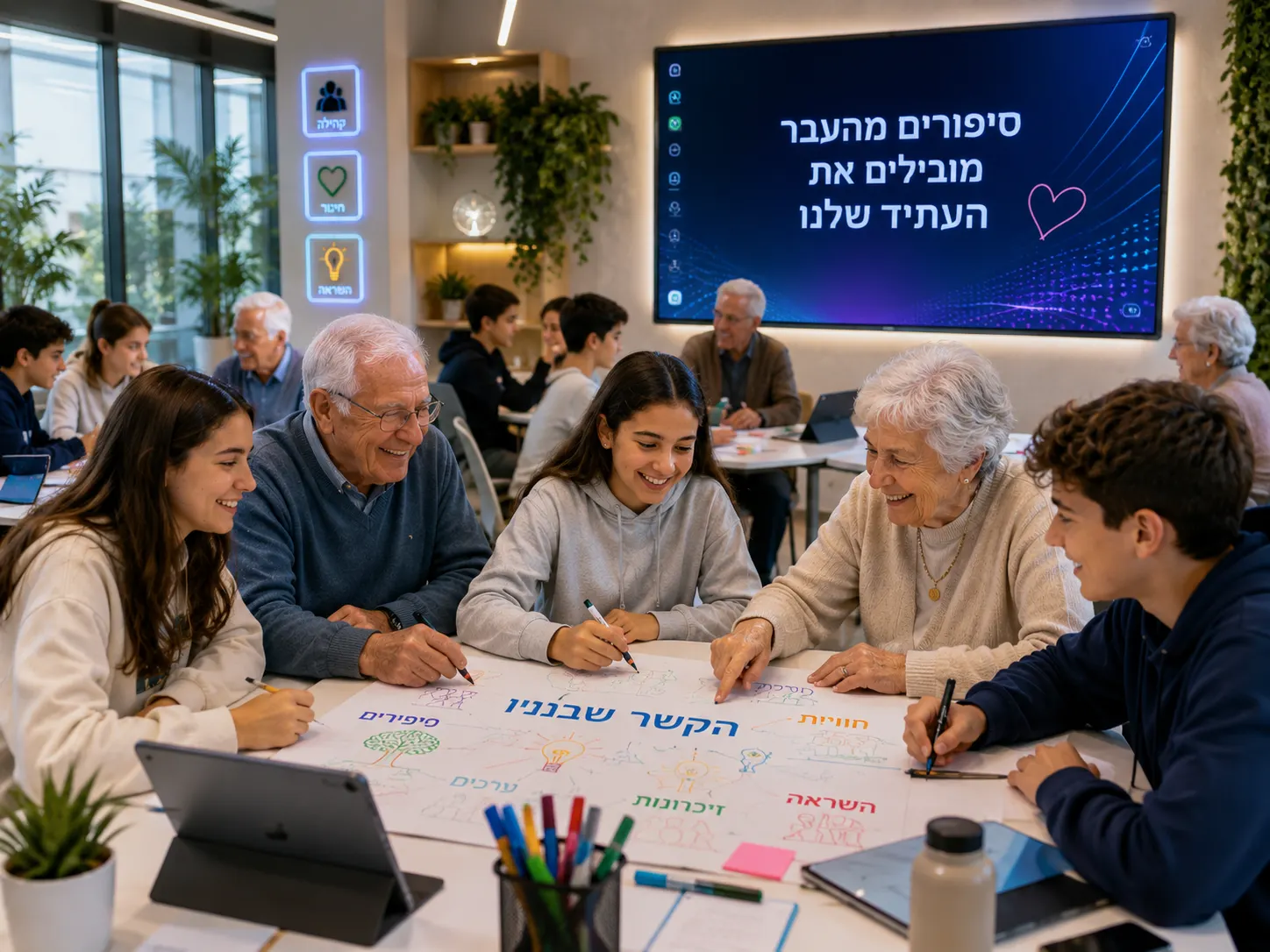 כיתת ותיקים- תיכון אביב