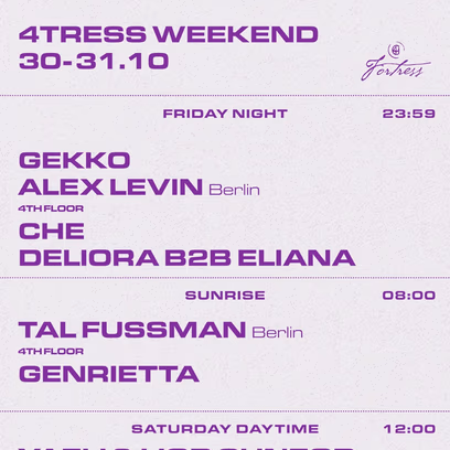 4TRESS Weekend