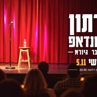 מרתון הסטנדאפ של בר גיורא