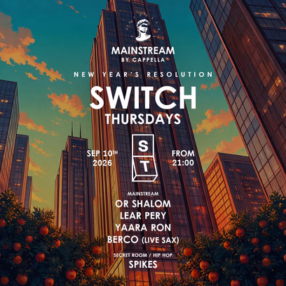 Thursday Switch | Cappella 10.09