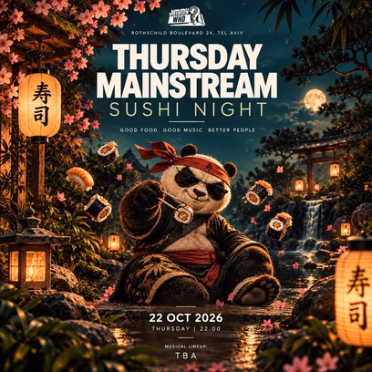 Thursday JIMMYwHO X Sushi Night ❤️