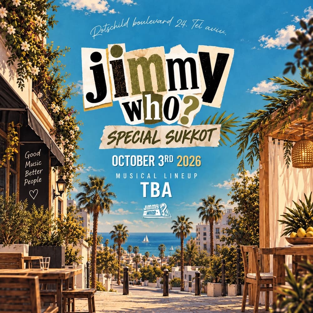 Saturday JIMMYwHO x Sukkot❤️