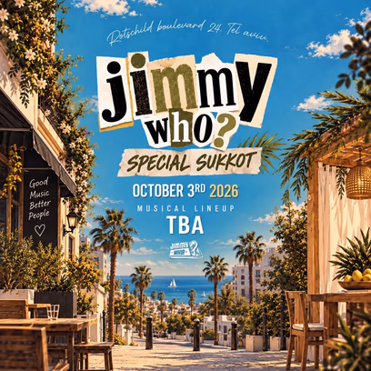 Saturday JIMMYwHO x Sukkot❤️
