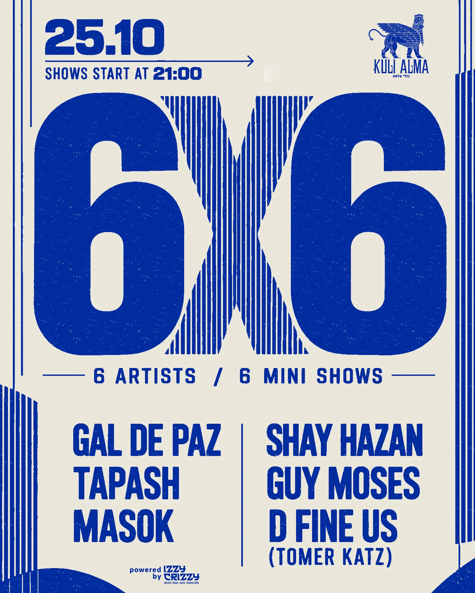 6X6