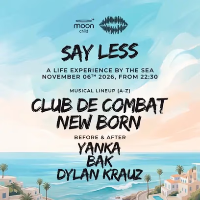 New Born x Club De Combat • Friday Moon Open Air