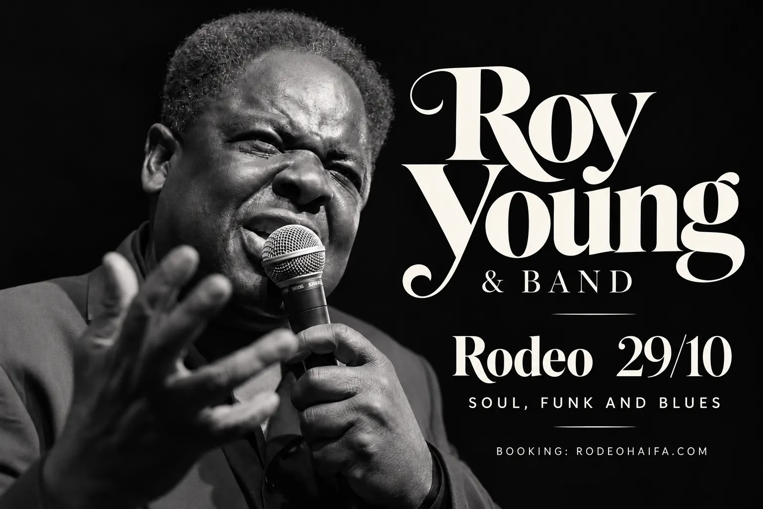Roy Young & Band — Soul, Funk and Blues