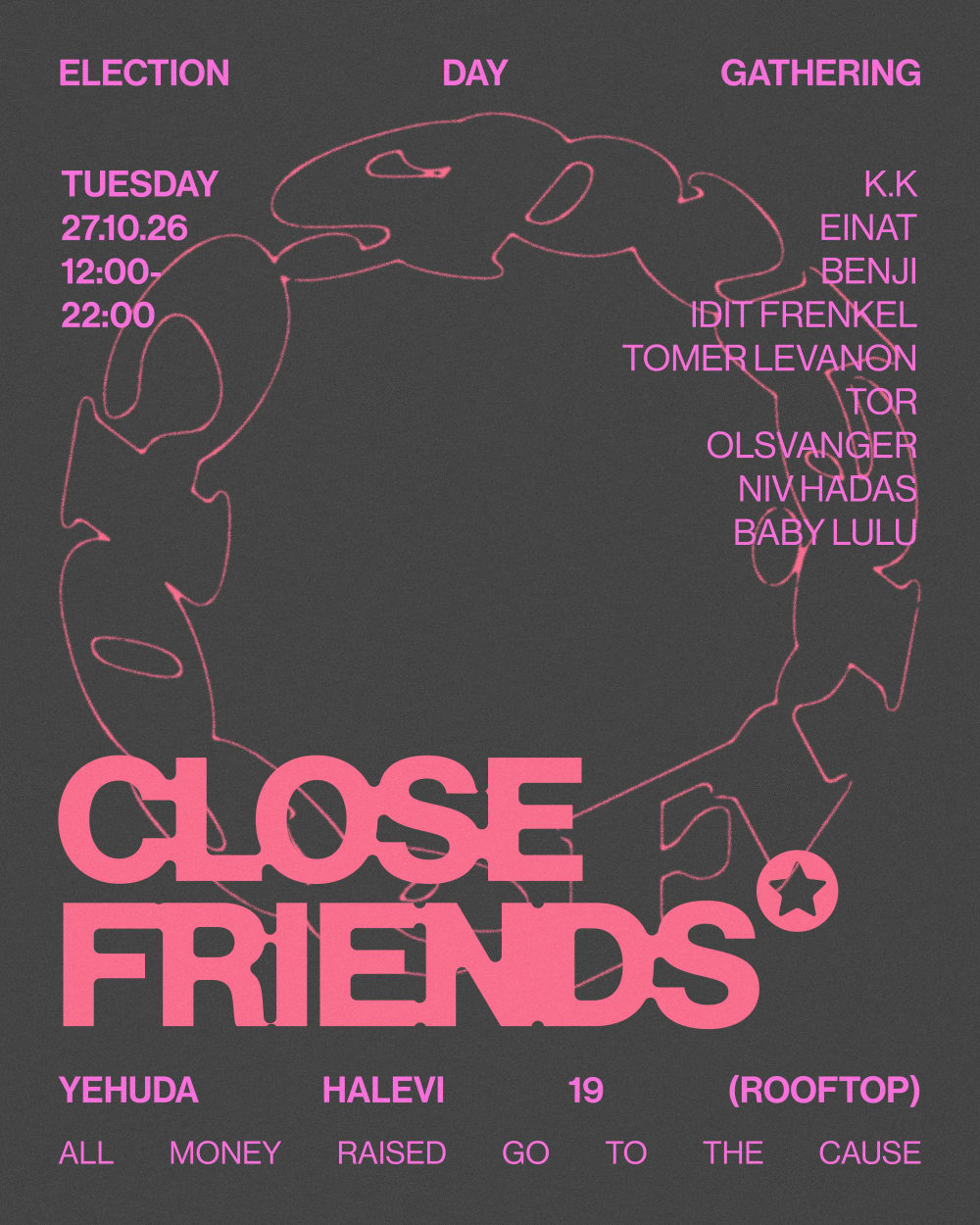 Close Friends *: Election Day Gathering 27/10
