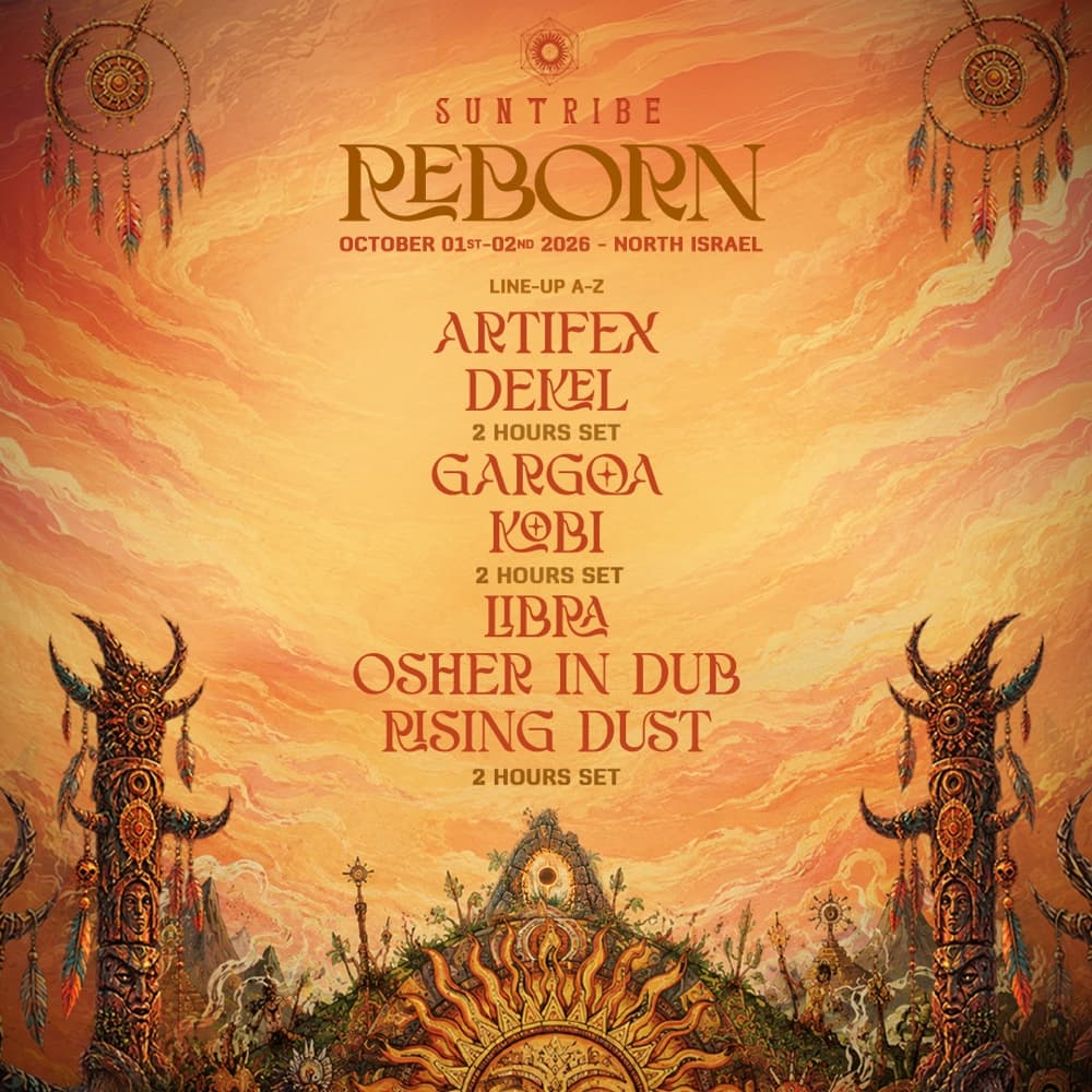 Suntribe — Sukkot Rave 01 – 02.10.2026