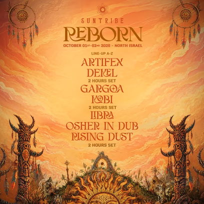 Suntribe — Sukkot Rave 01 – 02.10.2026