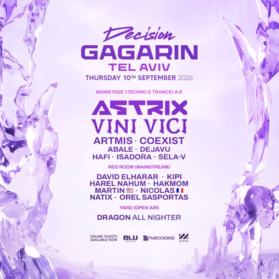 Decision Gagarin TLV • Vini VICI & Astrix • 10.09