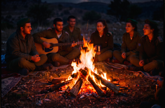 מסביב למדורה -האחים אסנר