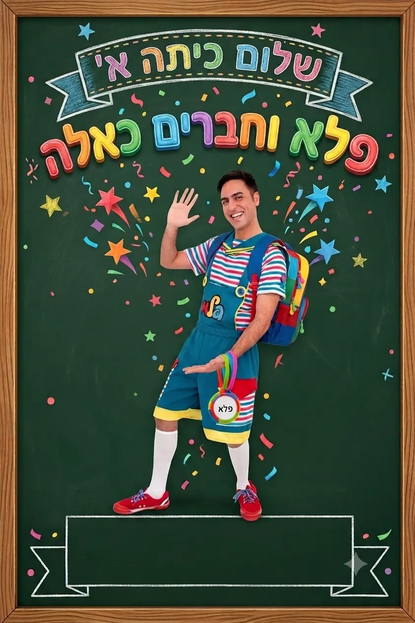 שלום כיתה א'- פלא וחברים כאלה