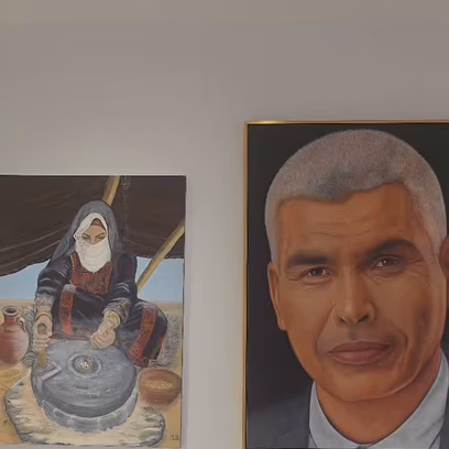 השקת התערוכה "אנא מן הונא" ("כאן נולדתי")