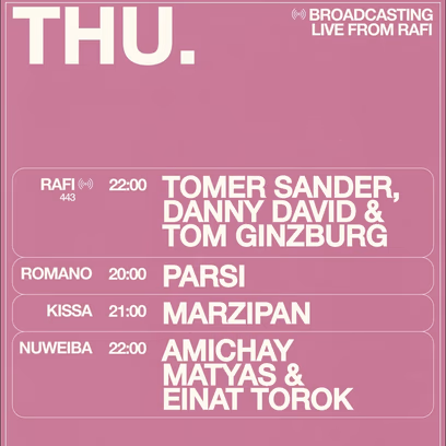Tomer Sander, Danny David & Tom Ginzburg
