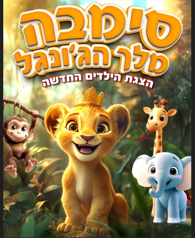 סימבה מלך הג’ונגל.