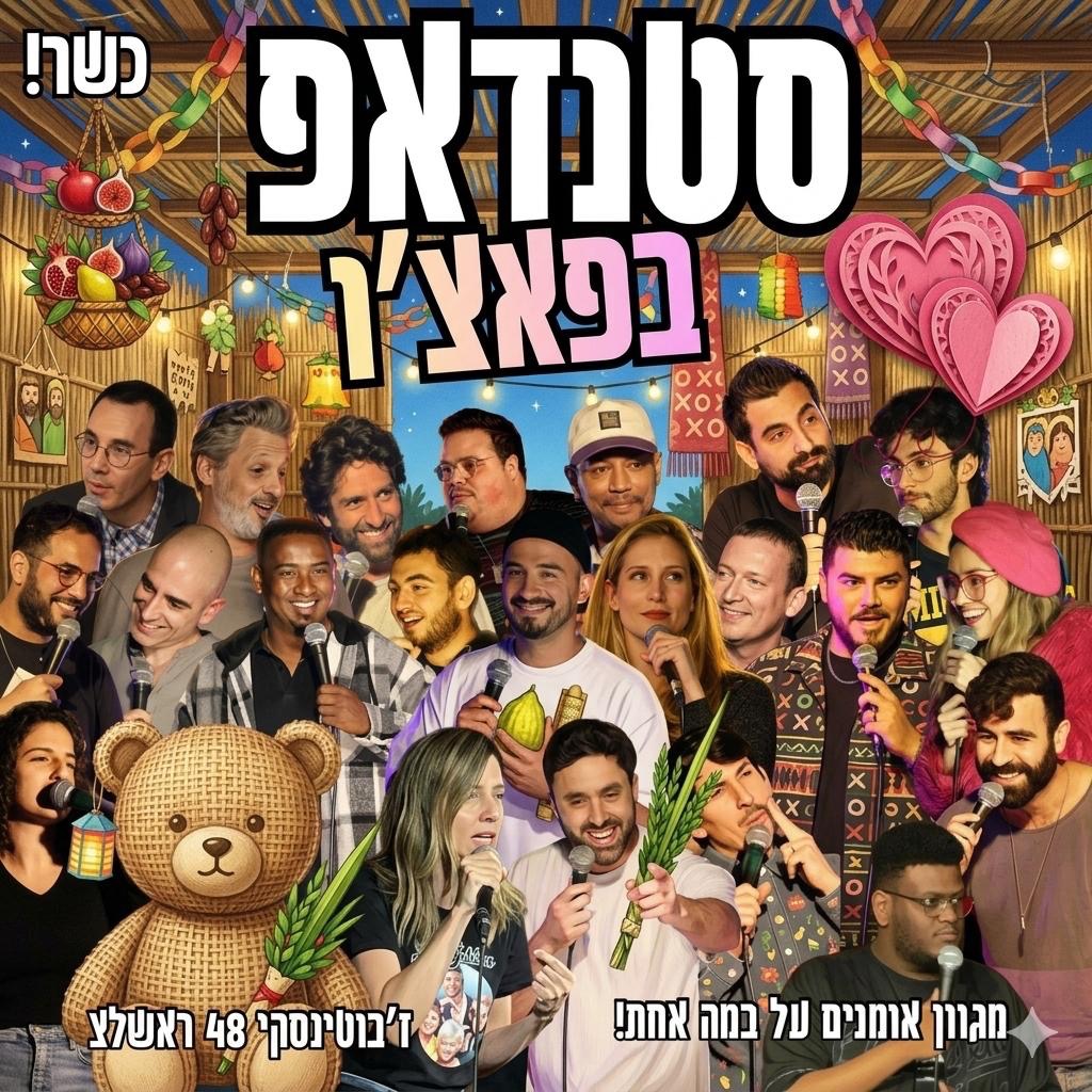 מרתון סטנדאפ — חמישי שמח — מוקדמת
