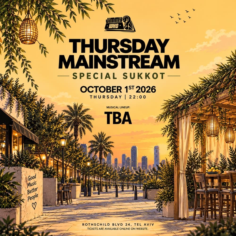 Thursday JIMMYwHO X Sukkot ❤️