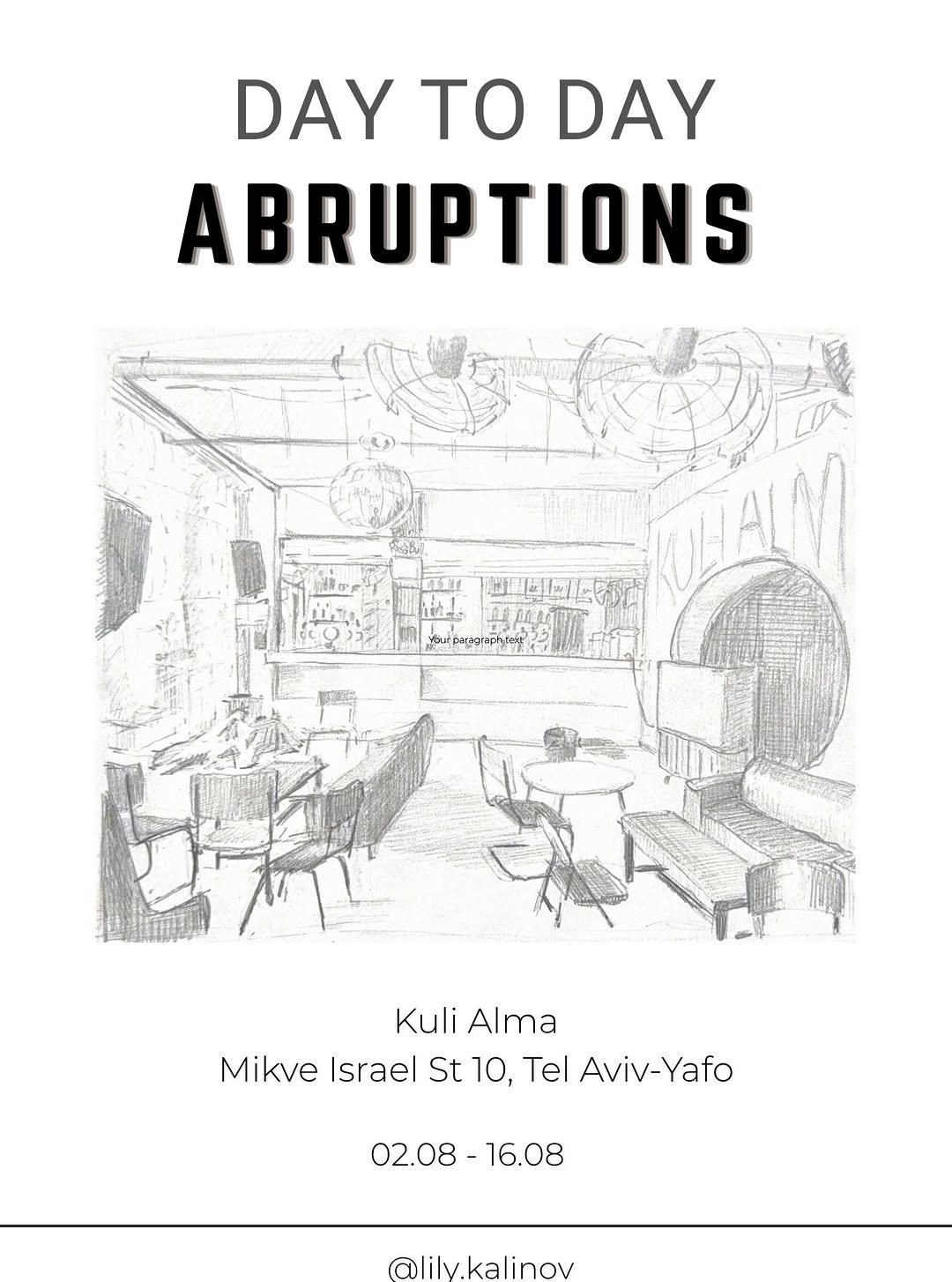 Day to Day Abruptions