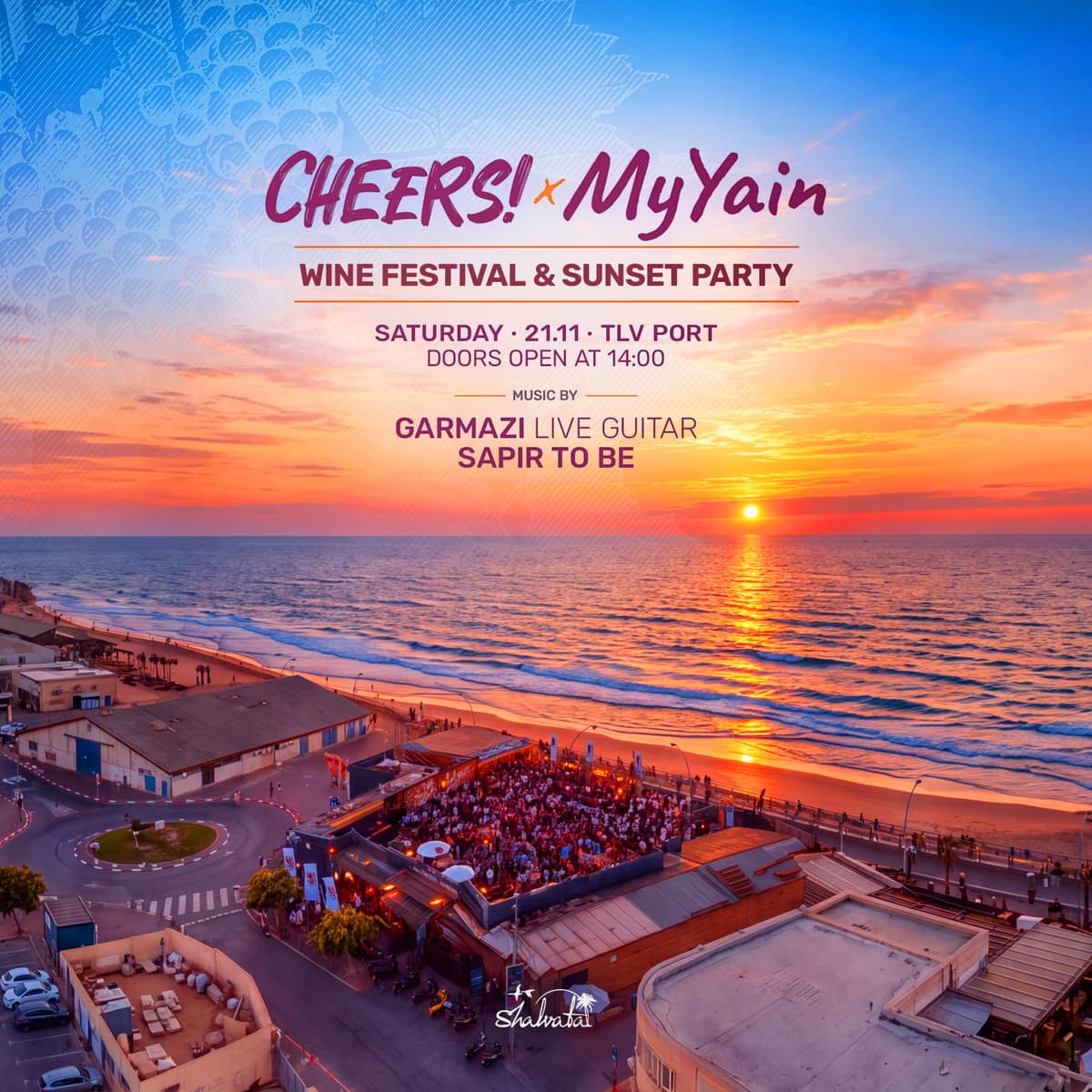 Cheers! Wine Festival & Sunset Party