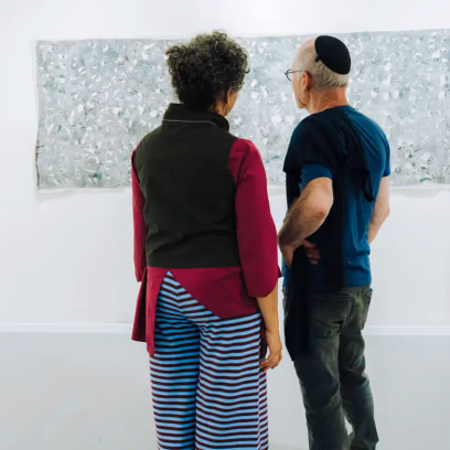 גלריה אגריפס 12 במשכנה החדש, במתחם החברתי (ספריה הלאומית הישנה) בקמפוס גבעת רם, האוניברסיטה...