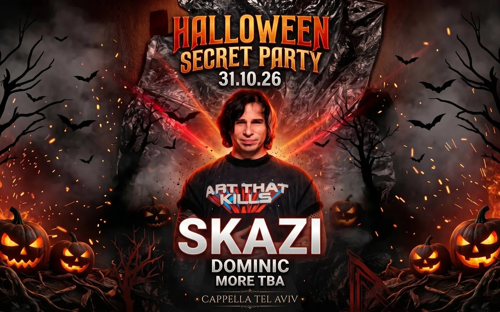 Halloween Secret Party || Skazi || Cappella 31.10.26