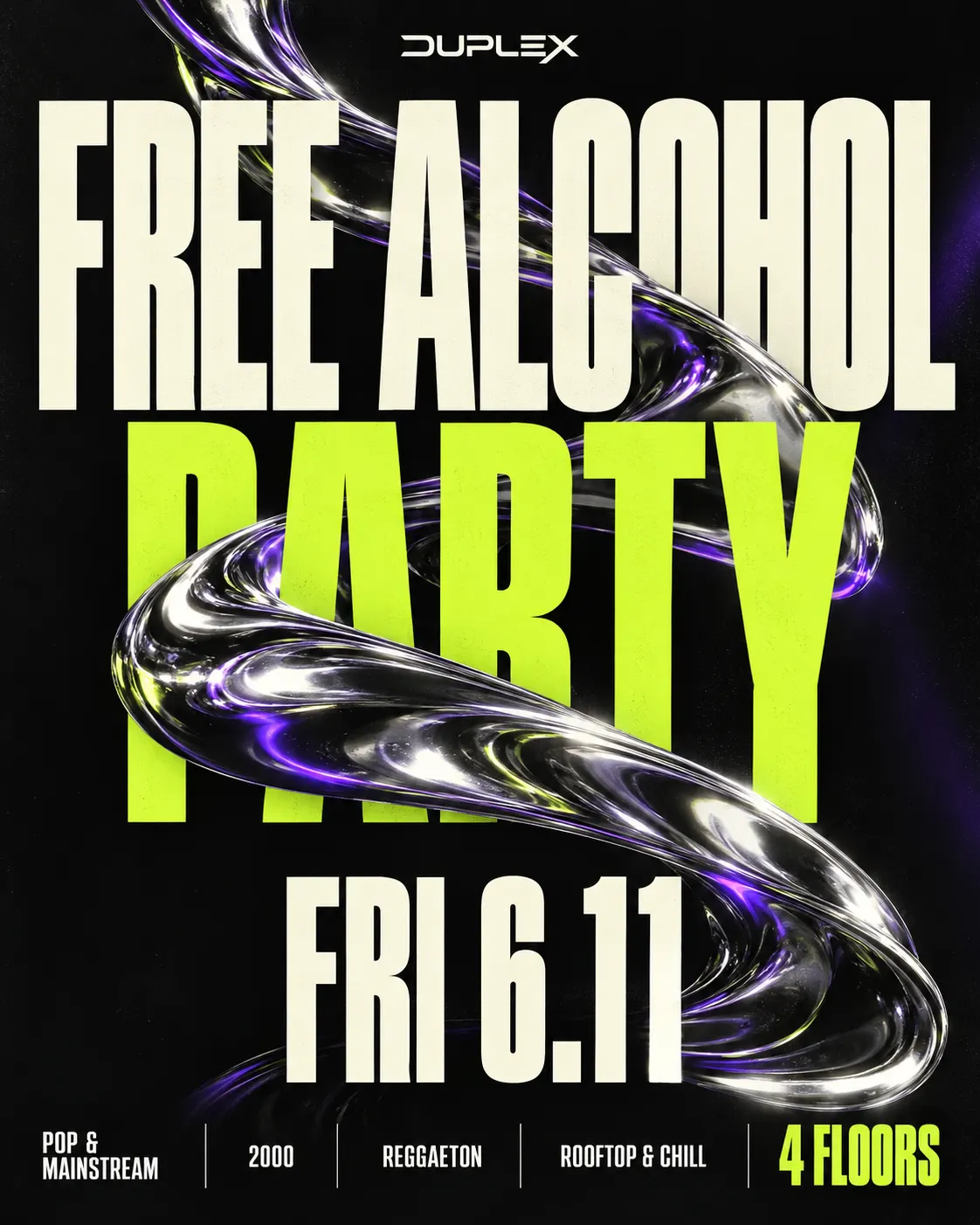 Free Alcohol Party