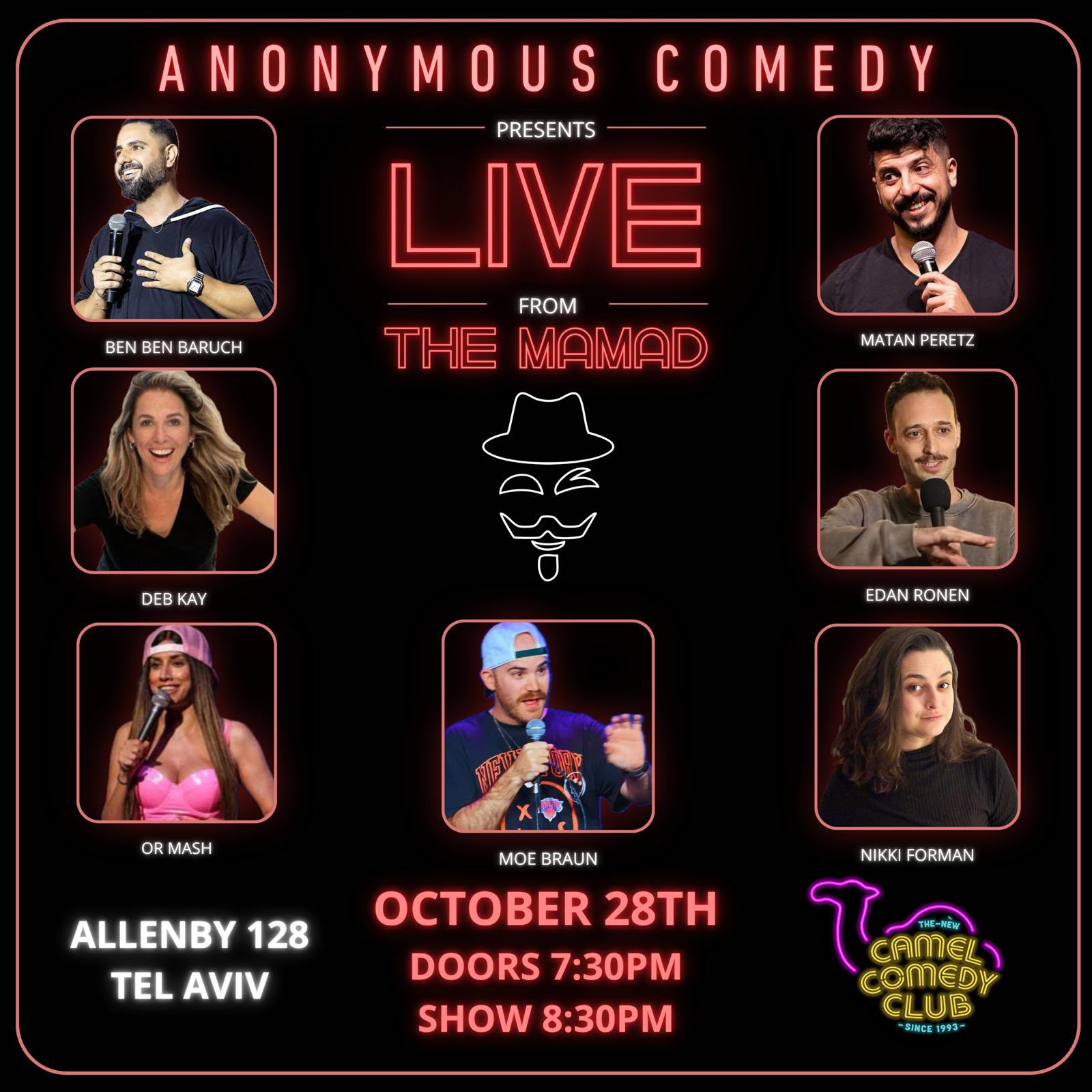 Anonymous Comedy — Live from the Mamad