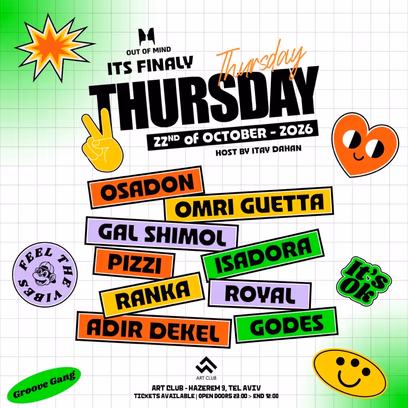 Out of Mind Thursday 22.10