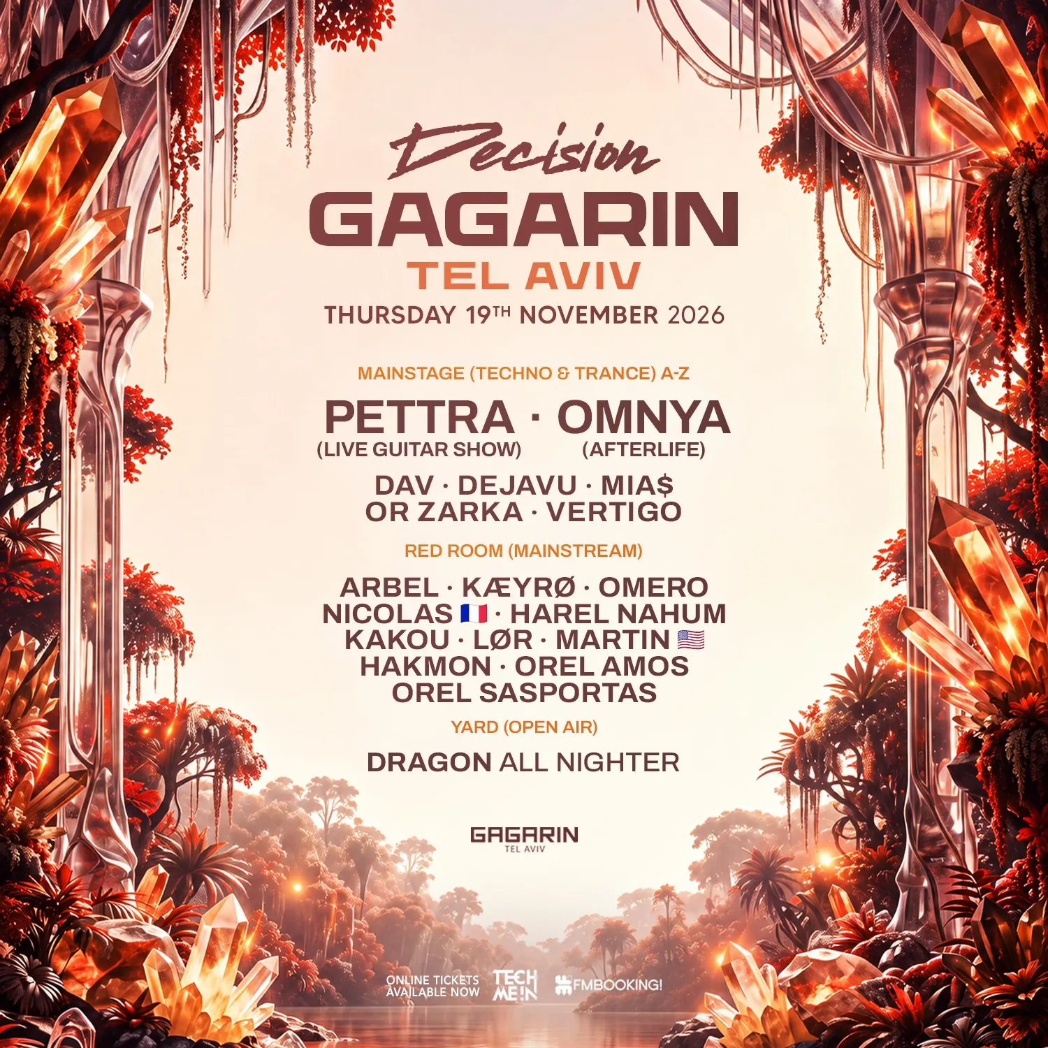 Decision Gagarin Tel Aviv • 3 Stages • 19.11