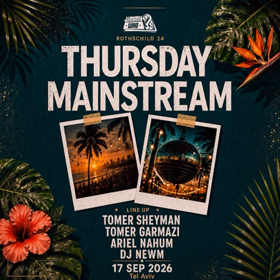 Thursday JIMMYwHO X MAINsTREAM