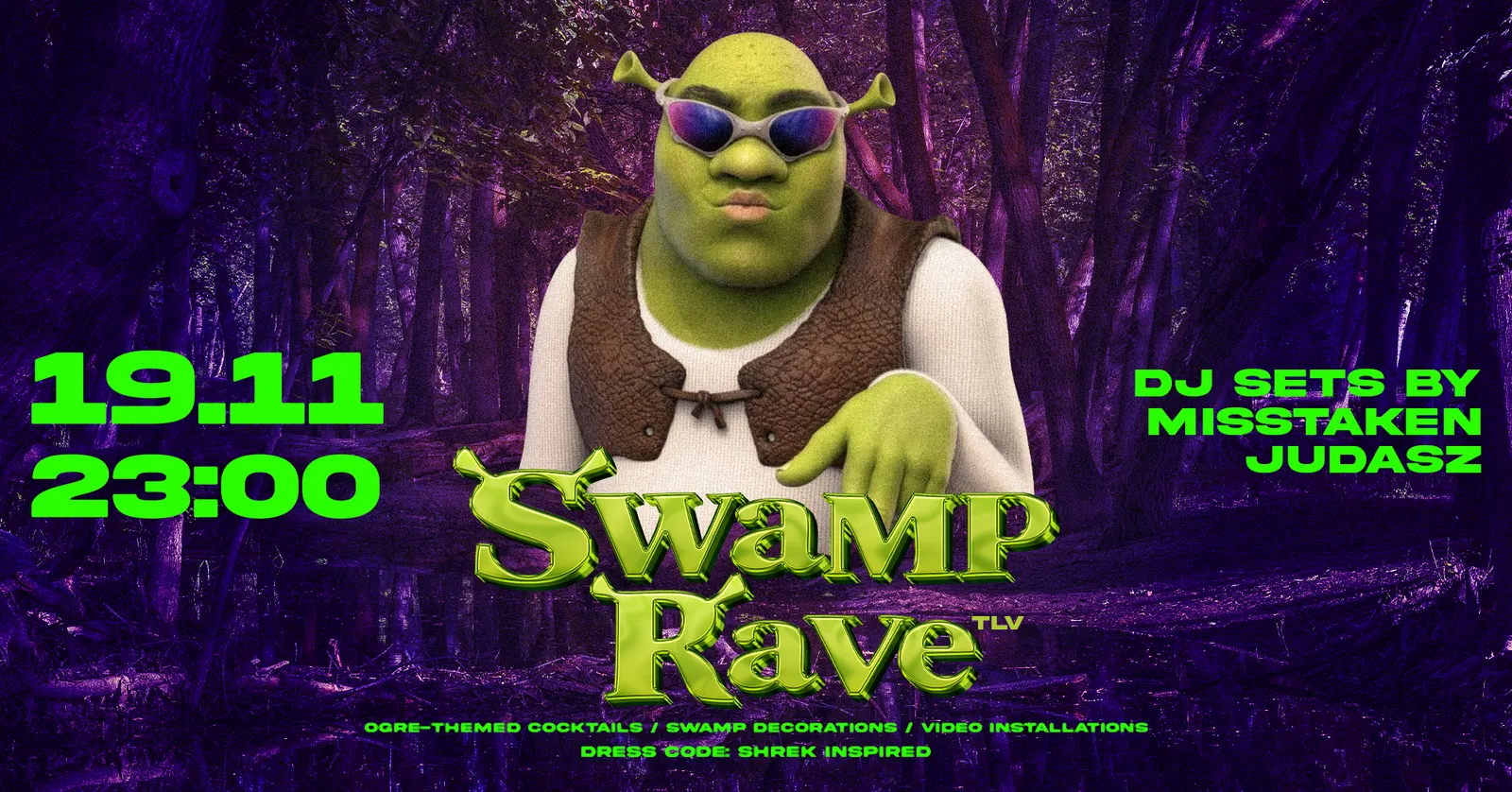 Swamp Rave Tel Aviv