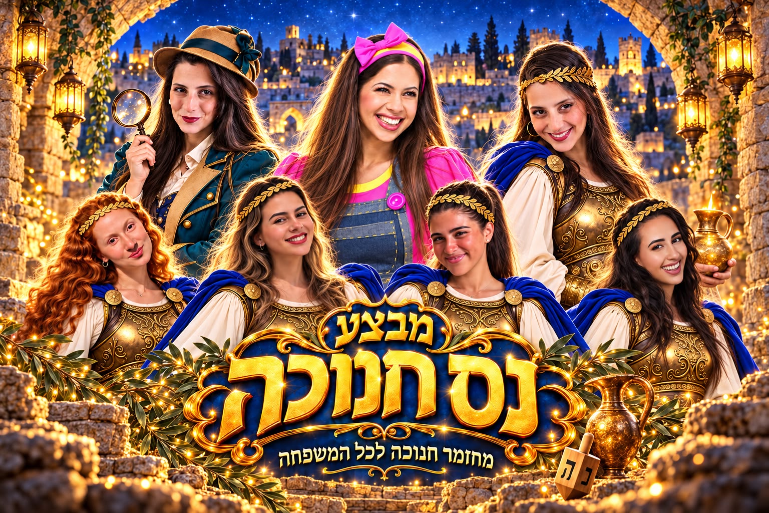 'מבצע נס חנוכה' - מחזמר לחנוכה