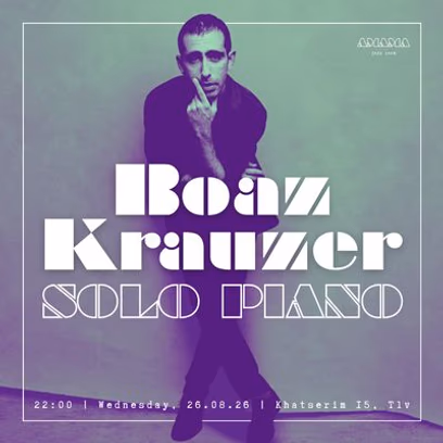 Boaz Krauzer — Solo Piano