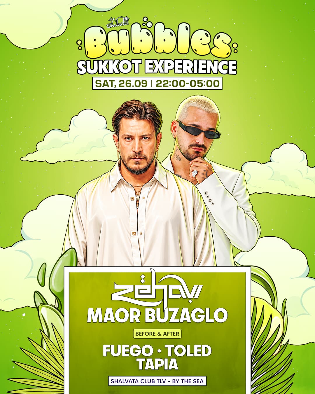 Bubbles — Sukkot Experience 26.09 | Saturday