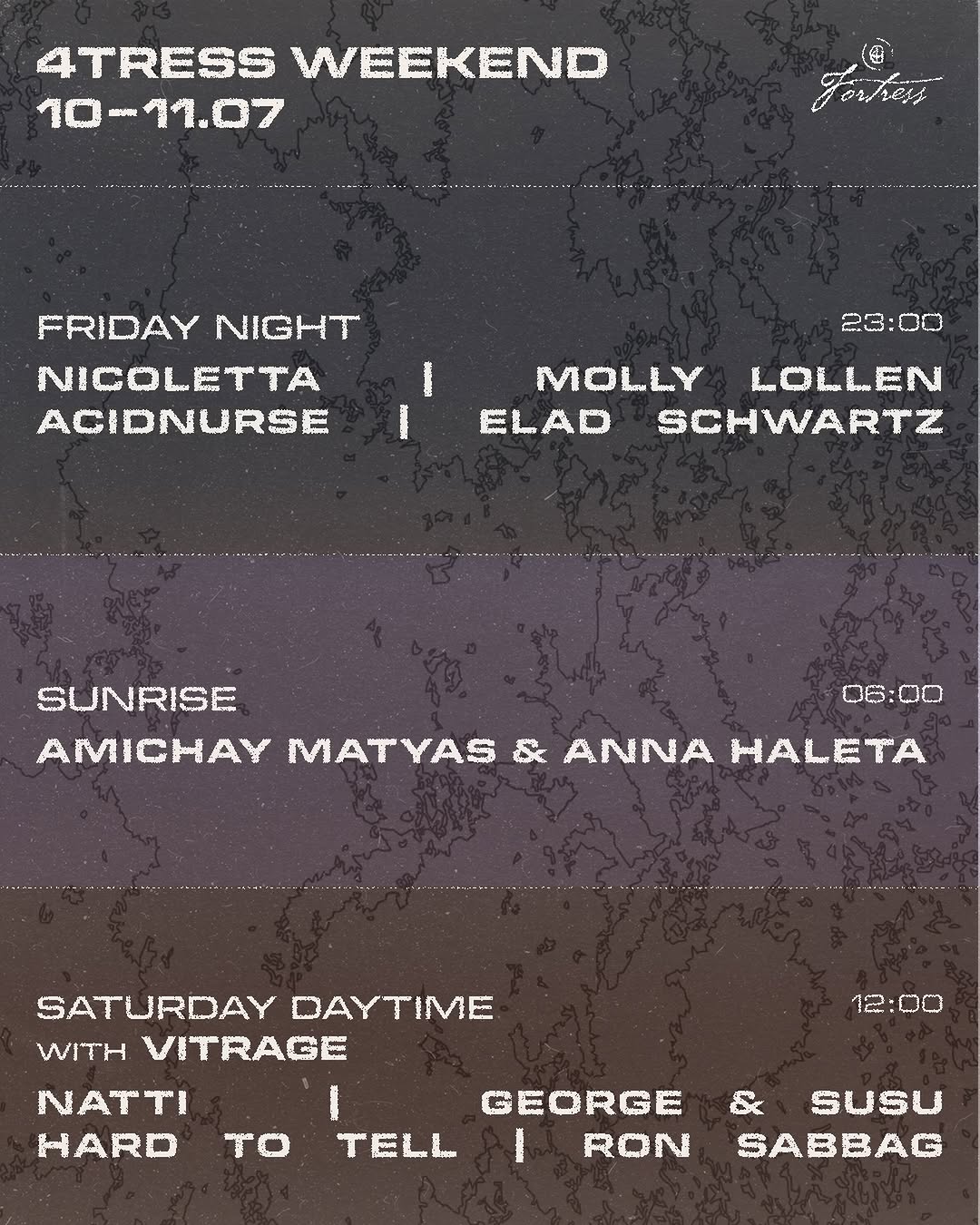 4TRESS Weekend: Friday Night — Fourth Floor Club
