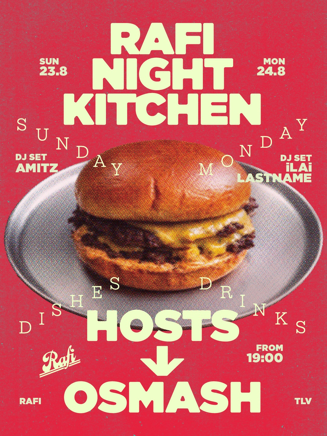 Rafi Night Kitchen Hosts O-Smash