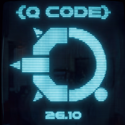 ‏{q Code}