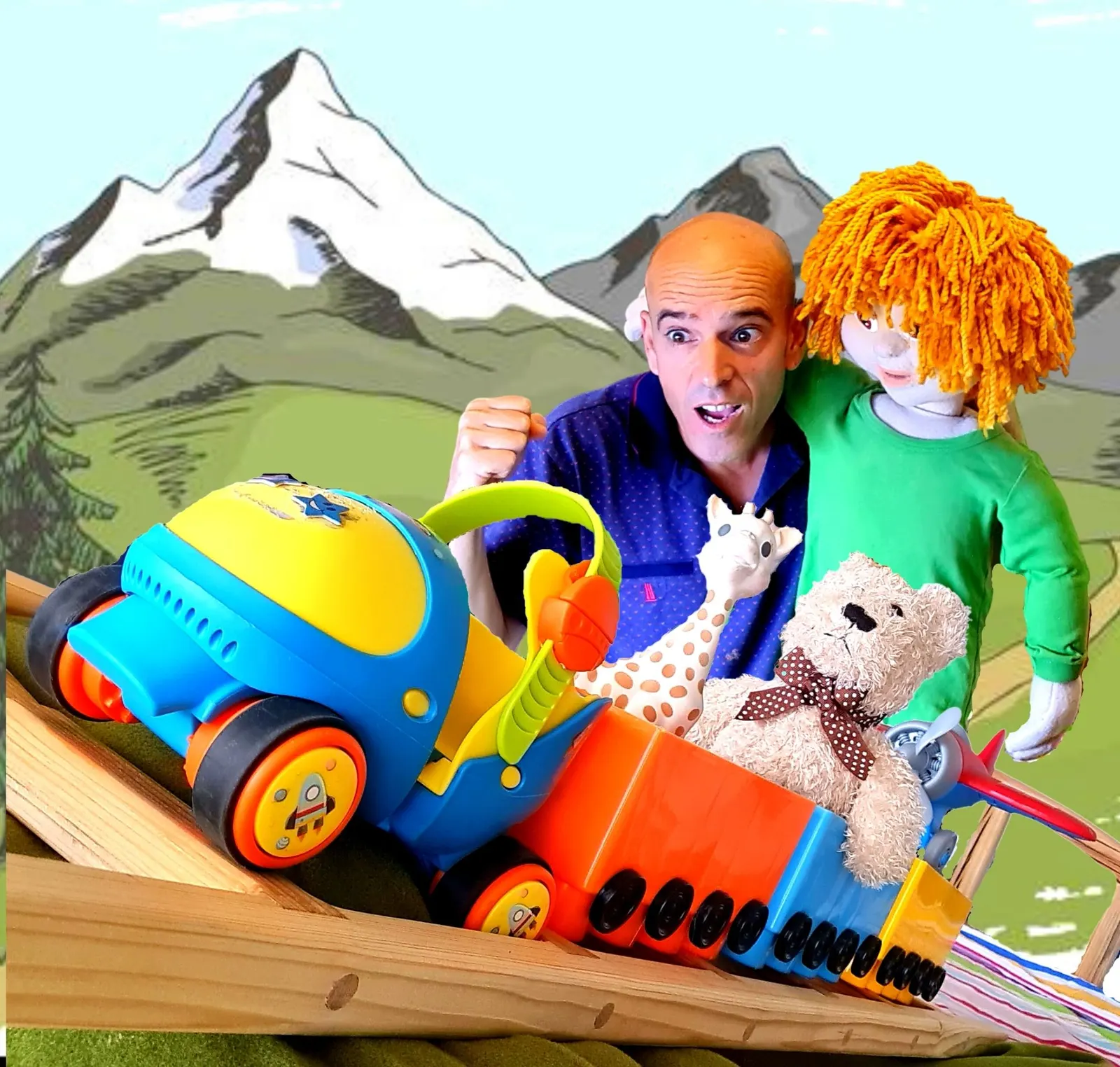 הקטר הכחול שיכול — תיאטרון סיפור 2-4