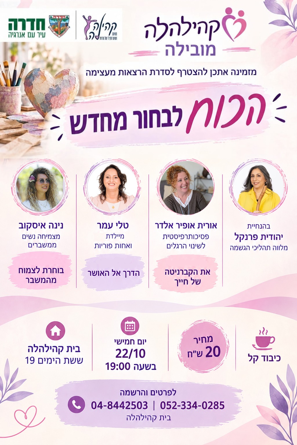 הכוח לבחור מחדש