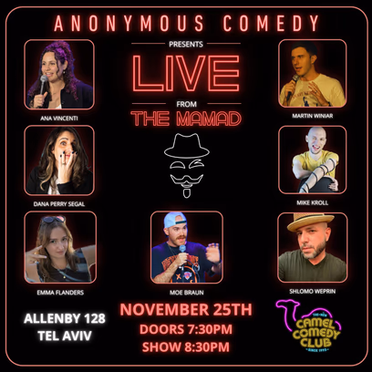 Anonymous Comedy — Live from the Mamad
