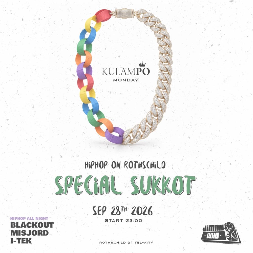 Kulampo Sukkot — Monday 28.9