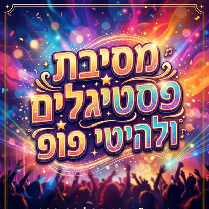 מסיבת פסטיגלים ולהיטי פופ