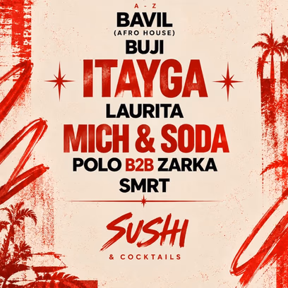 Monday | John Doe X Sushi & Cocktails