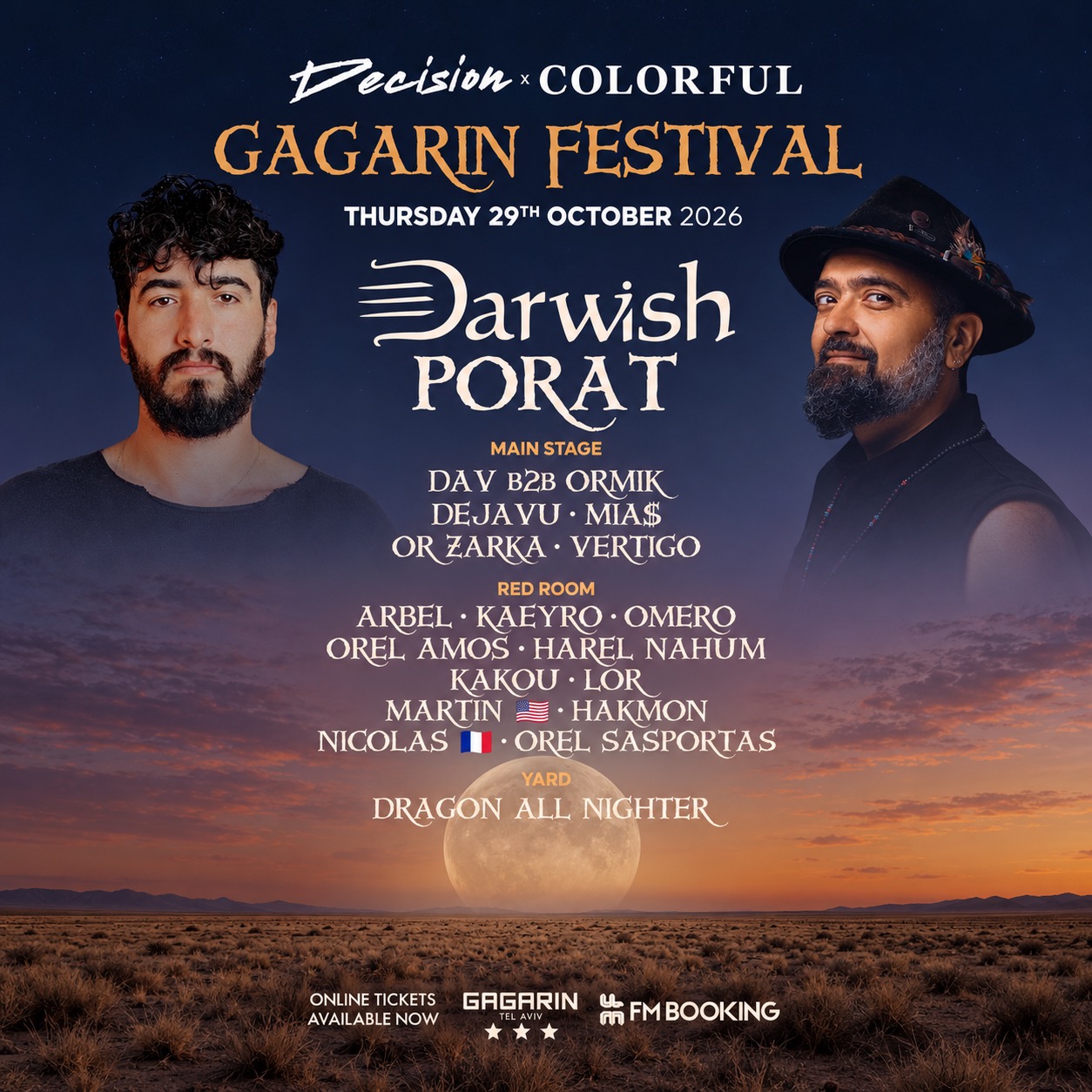 Colorful Festival | Gagarin TLV | 29.10