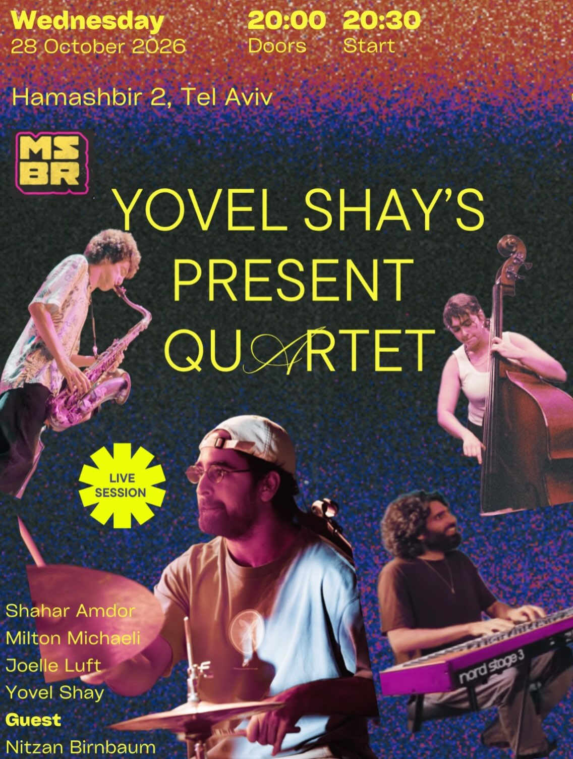 Yovel Shay’s Present Quartet