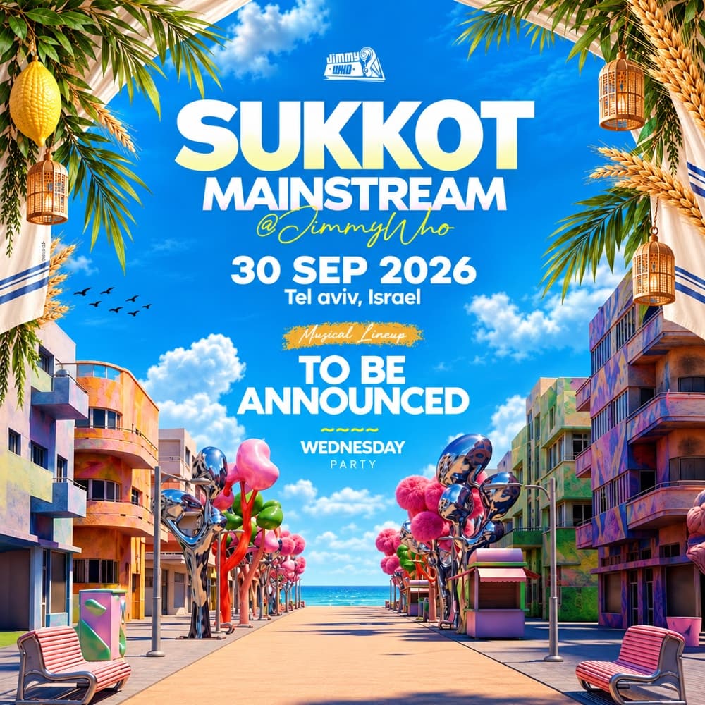 Wednesday JIMMYwHO X Sukkot ❤️