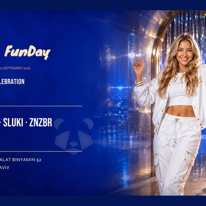 Sunday Funday | Rosh Hashanah | 13/09 | Panda TLV
