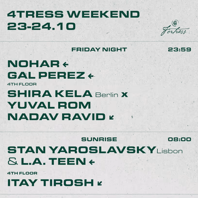 Friday Night — 4TH Floor